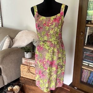 Banana Republic floral sheath dress